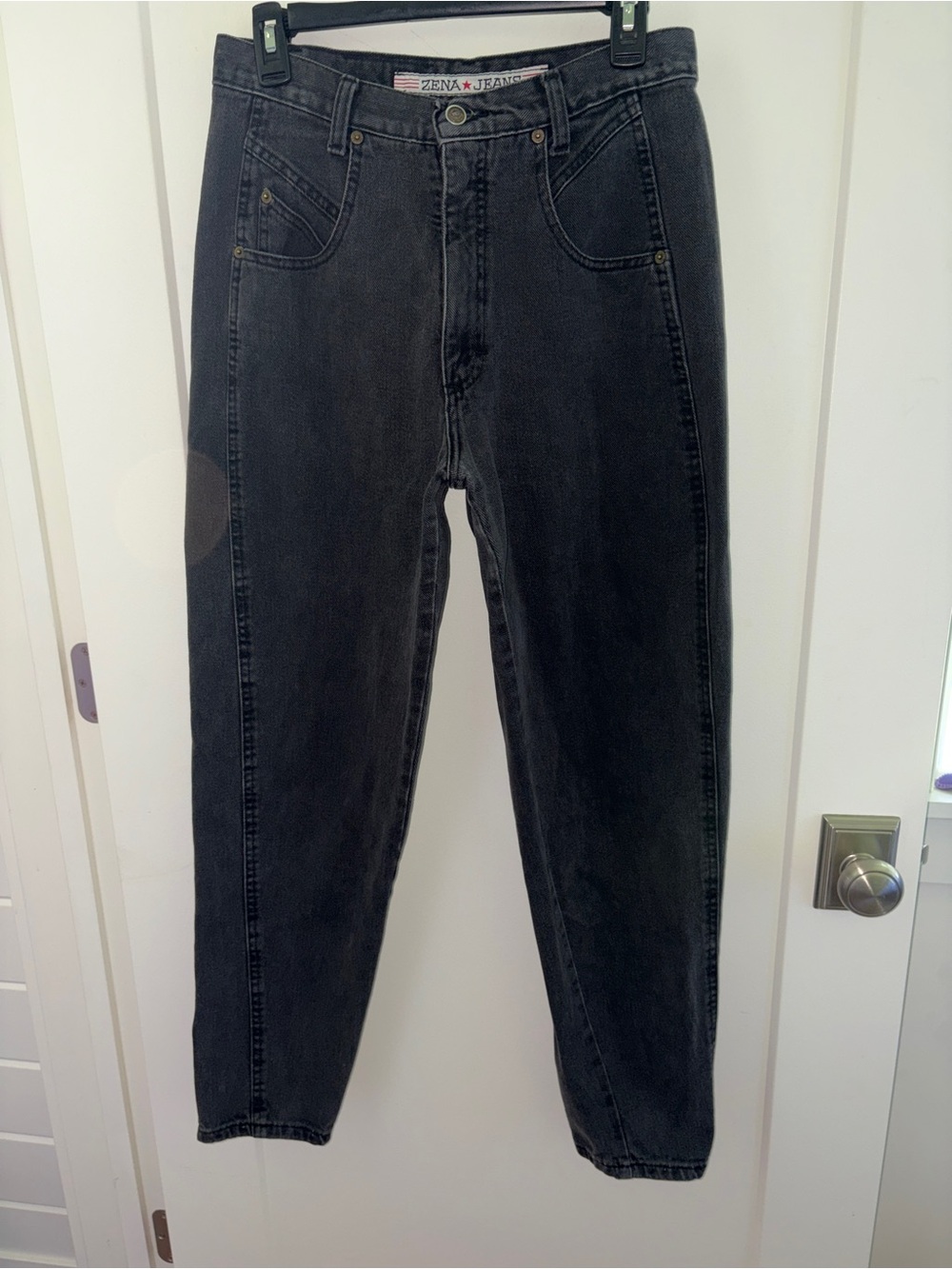 vintage '80's Zena Jeans high rise Mom tapered leg jeans sz 12 EUC